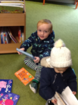 Story time at the library